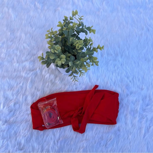 NWOT Juniors' Bandeau Bikini Top - Xhilaration SIZE M - Picture 10 of 15